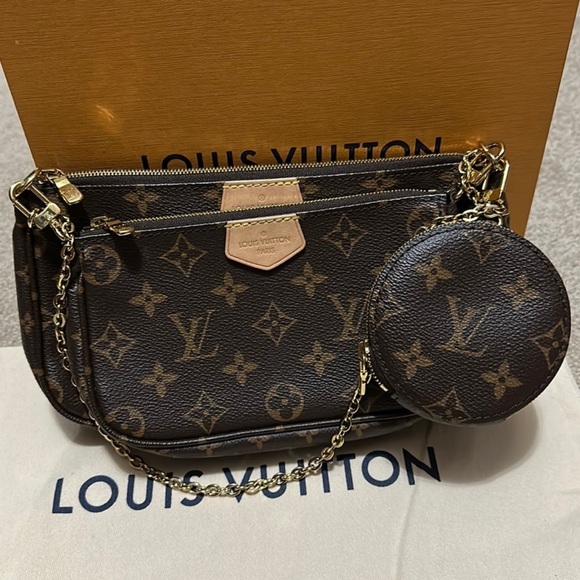 100% Authentic Louis Vuitton Multi Pochette, full set - Picture 6 of 13